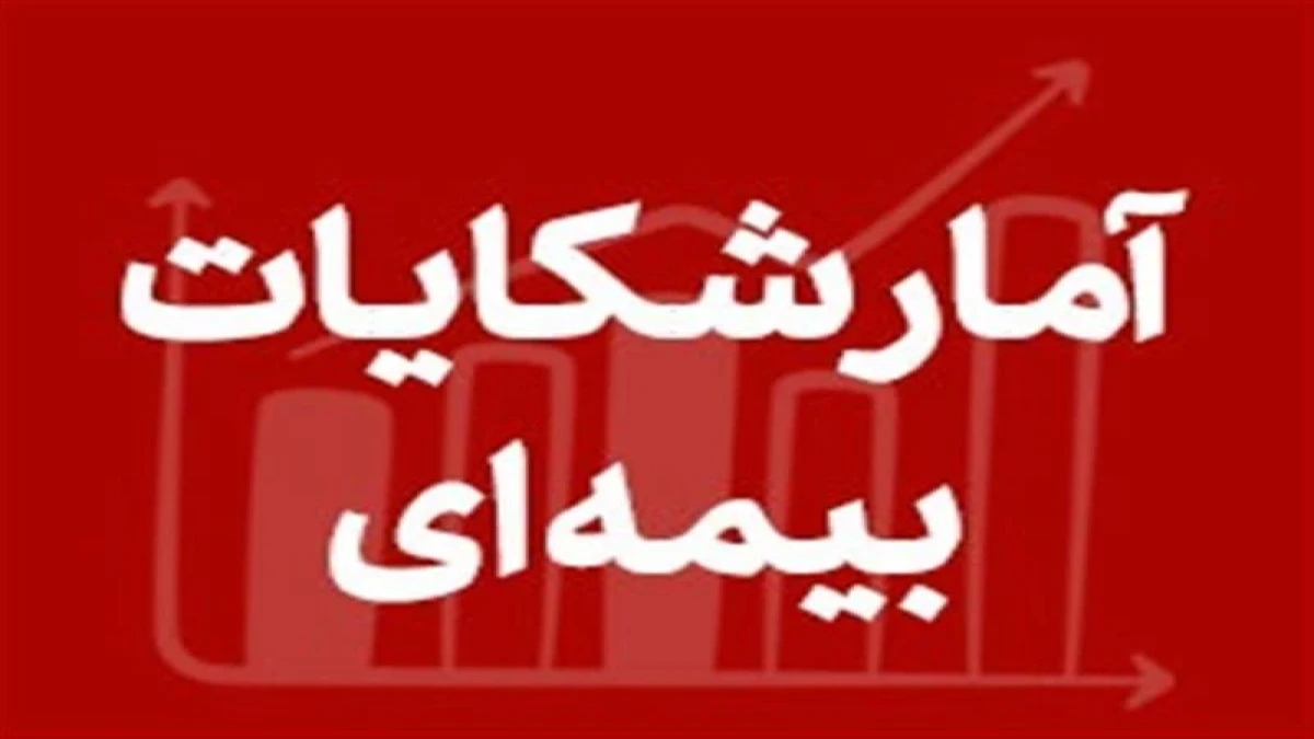 آمار شكایات بیمه‌ای پنج ماهه اول سال ۱۴۰۵ منتشر شد