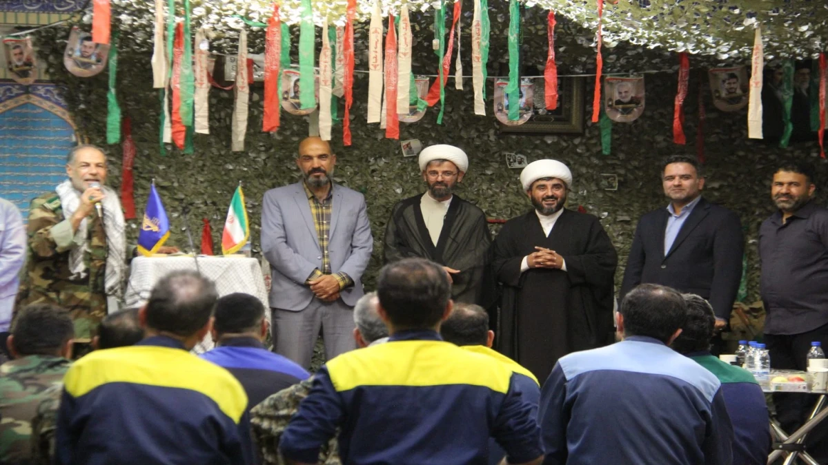 مراسم گرامیداشت هفته دفاع مقدس در شرکت پاکسان برگزار شد