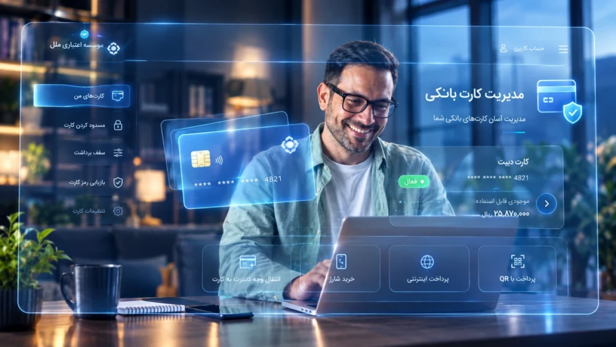 ارائه خدمات بانکی غیرحضوری  خدمات بانکداری اینترنتی مؤسسه اعتباری ملل در دسترس مشتریان
