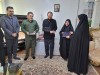 تجلیل مسئولان منطقه آزاد ماکو از جانباز سرافراز میثم سلمان‌زاده