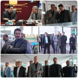بازدید میدانی معاون وزیر و رئیس سازمان هواپیمایی کشوری از میزان آمادگی پذیرش زائران اربعین حسینی ۱۴۰۵ در ترمینال سلام