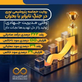 روایت حماسه پتروشیمی نوری در جنگِ نابرابر با بحران / وقتی مدیریت جهادی، تولید را از دل تهدیدها نجات داد