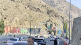 بازدید حسین دهقان از فاز سوم آزادراه تهران ـ شمال
