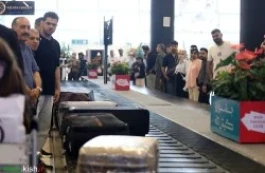 ثبت ۱۱۸ پرواز و جابه‌جایی بیش از ۱۳ هزار مسافر در فرودگاه بین‌المللی کیش در هفته گذشته