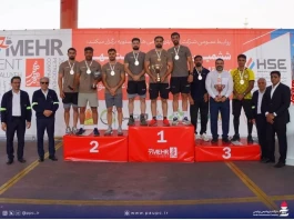 پردیس برترین تیم در بین پتروشیمی‌ها شد